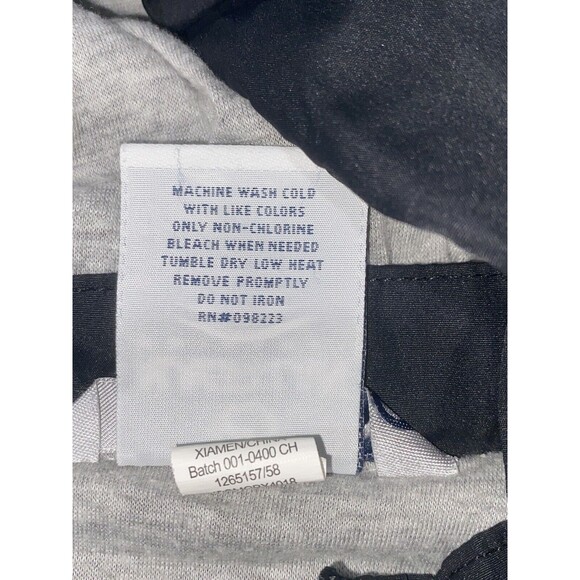 Magellan Windbreaker Rain Hoodie Jacket Youth 8 Full Zip Black with Zipper Lined - Picture 3 of 7